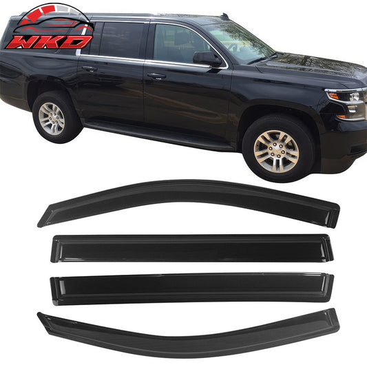 Wholesale 15-20 Chevy Escalade ESV Suburban GMC Yukon XL Window Visor Acrylic 4Pc Set