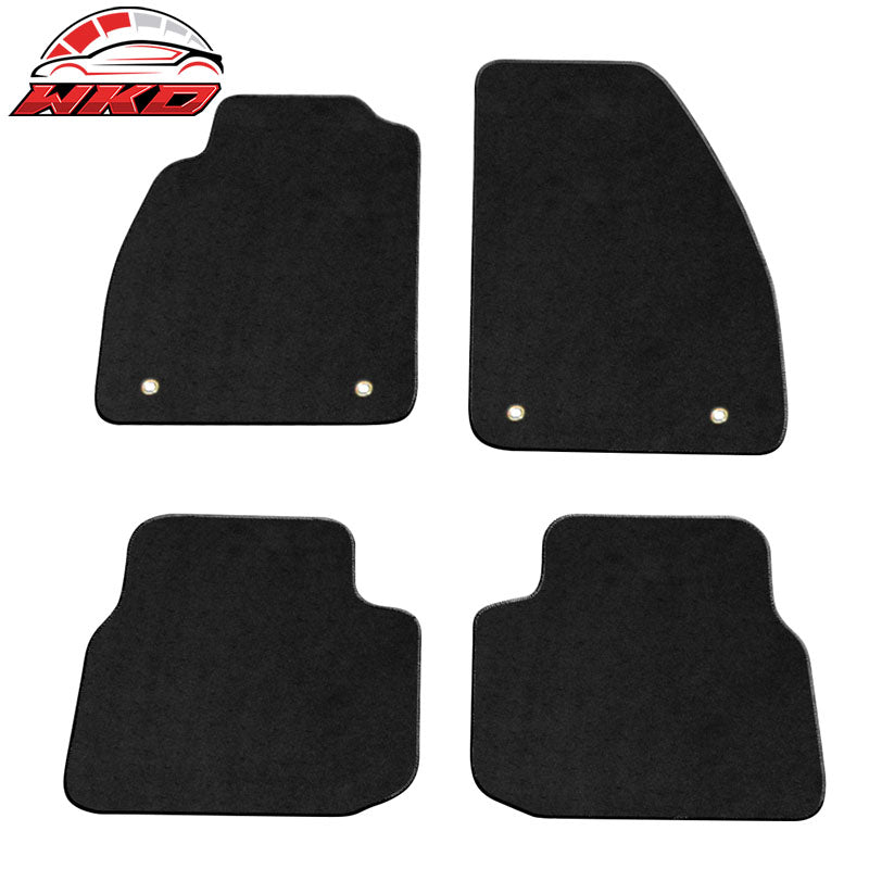 Wholesale 98-03 Chevrolet Malibu 4PCS Floor Mats Carpets Front & Rear Black Nylon