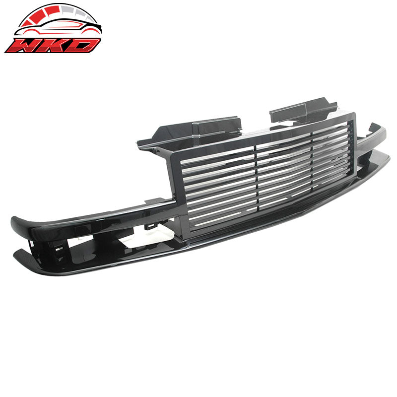 Fits 98-05 Chevy S10 Blazer 1PC Unpainted ABS Hood Grille Billet