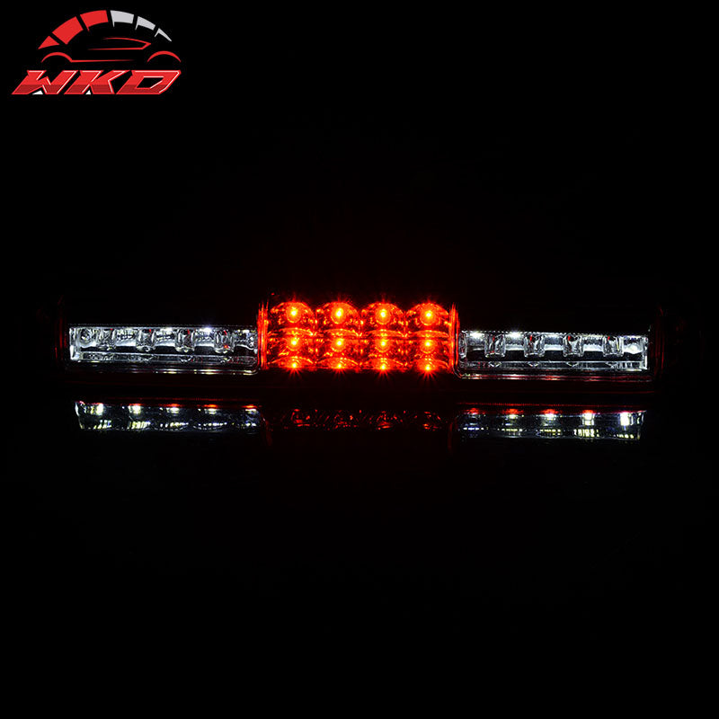 Fits 99-07 Silverado Sierra 1500 2500 3500 Clear LED 3rd Brake Light Cargo Lamp