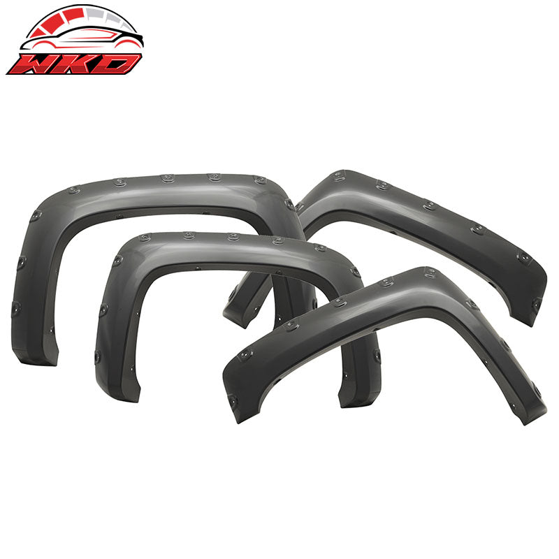 Wholesale 07-14 Silverado 1500 2500HD 3500HD Long Bed Pocket Rivet Matte Fender Flare