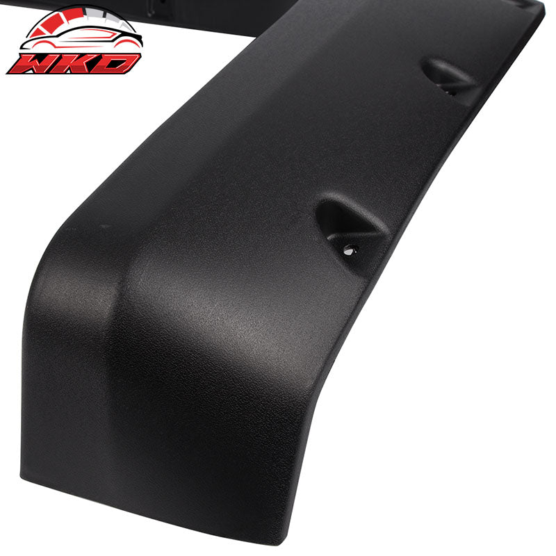 Fits 07-14 Silverado 1500 2500HD Long Bed Pocket Rivet Textured Fender Flares PP