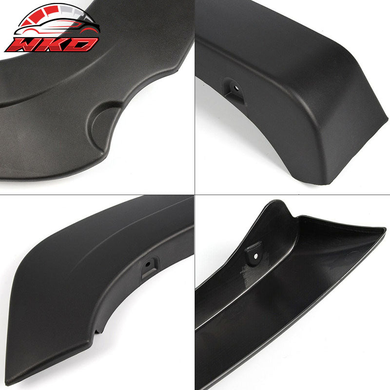 Fit 07-13 Silverado 1500 69.3" Short Bed Pocket Rivet Textured Fender Flares 4PC