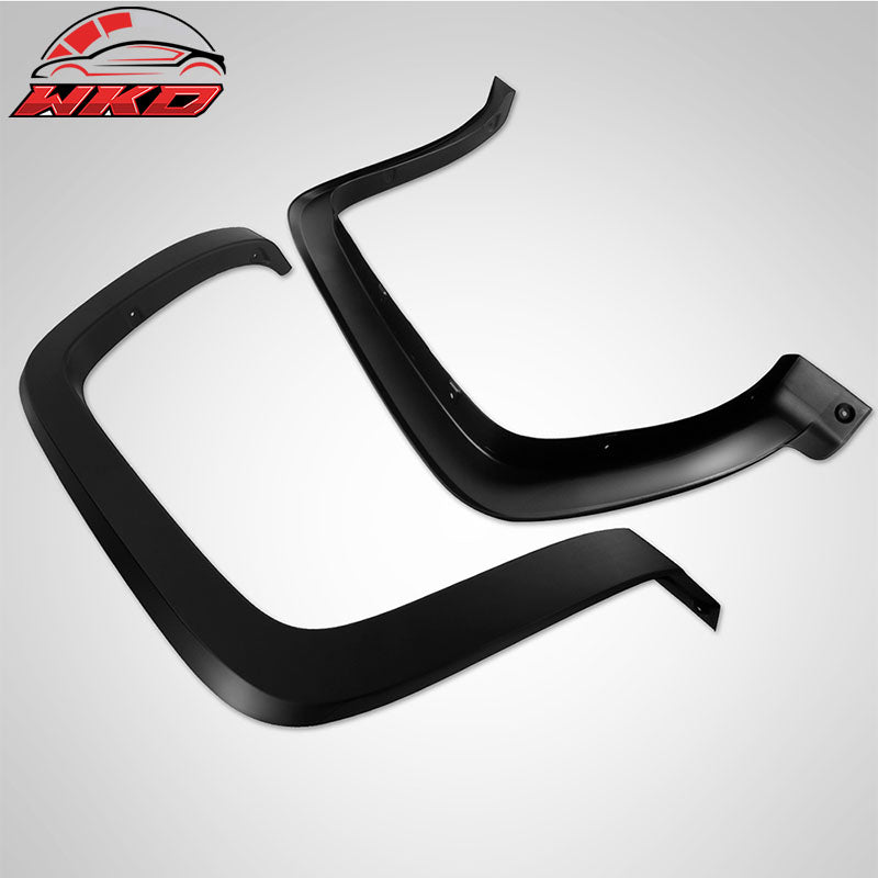 Wholesale 14-18 Chevy Silverado 1500 2500 HD OE Style Fender Flares PP Matte Black - Wikond Auto