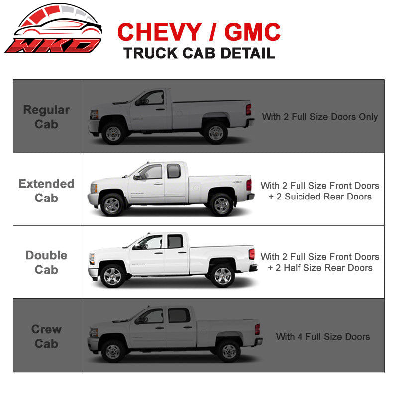 Fit 19-22 Silverado/ Sierra Double Cab OE Style Chrome 6in SS Side Step Nerf Bar