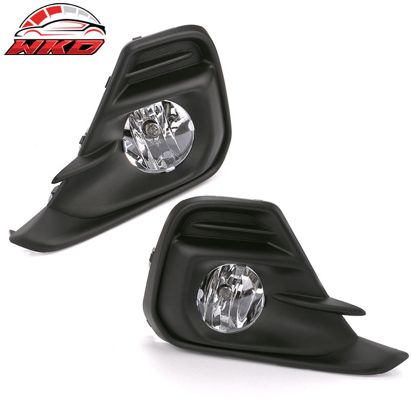 Wholesale 16-18 Chevrolet Spark OE Style Foglights Kit ABS Black Housing Clear Lens