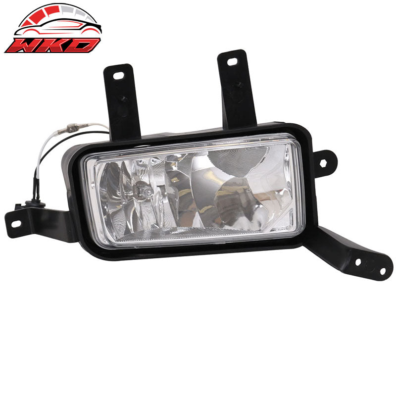 Fits 15-20 Chevy Tahoe Suburban GMC Yukon Clear Lens Bumper Fog Lights Lamp Pair