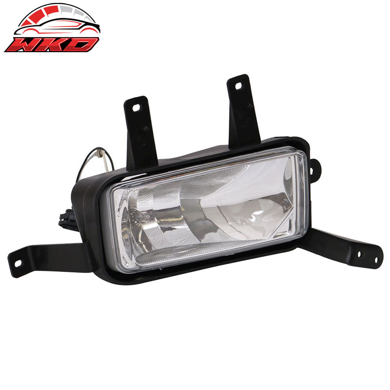 Fits 15-20 Chevy Tahoe Suburban GMC Yukon Clear Lens Bumper Fog Lights Lamp Pair