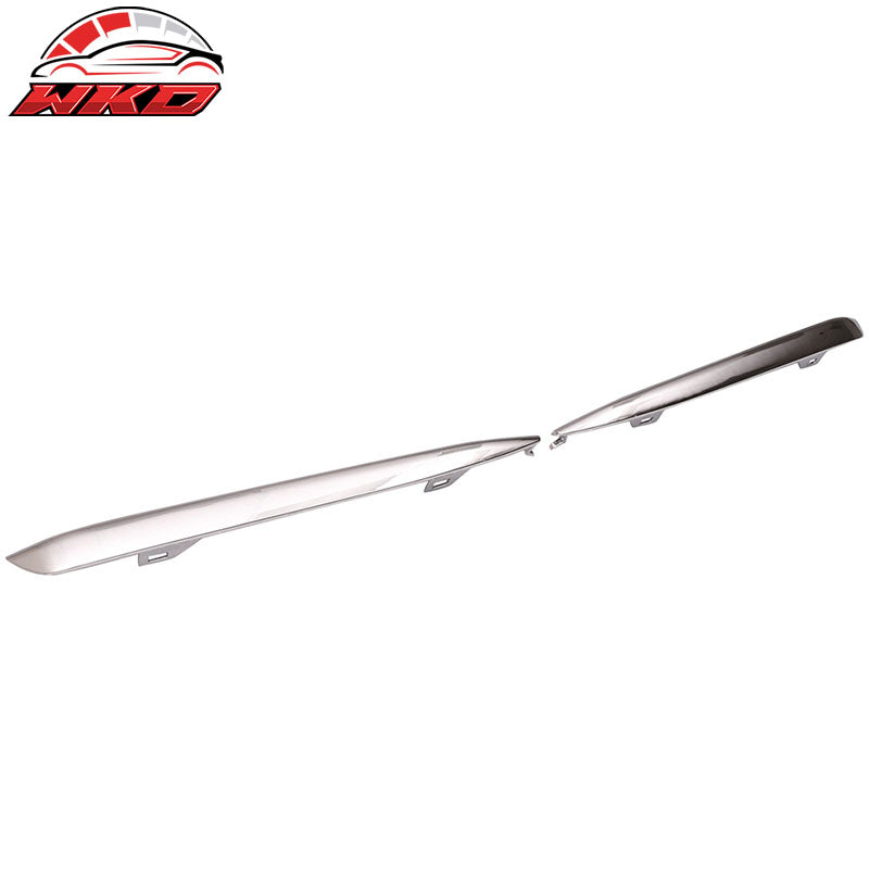 Fits 15-20 Chevy Suburban Tahoe Front Foglights Trim Pairs Chrome LTZ Trim