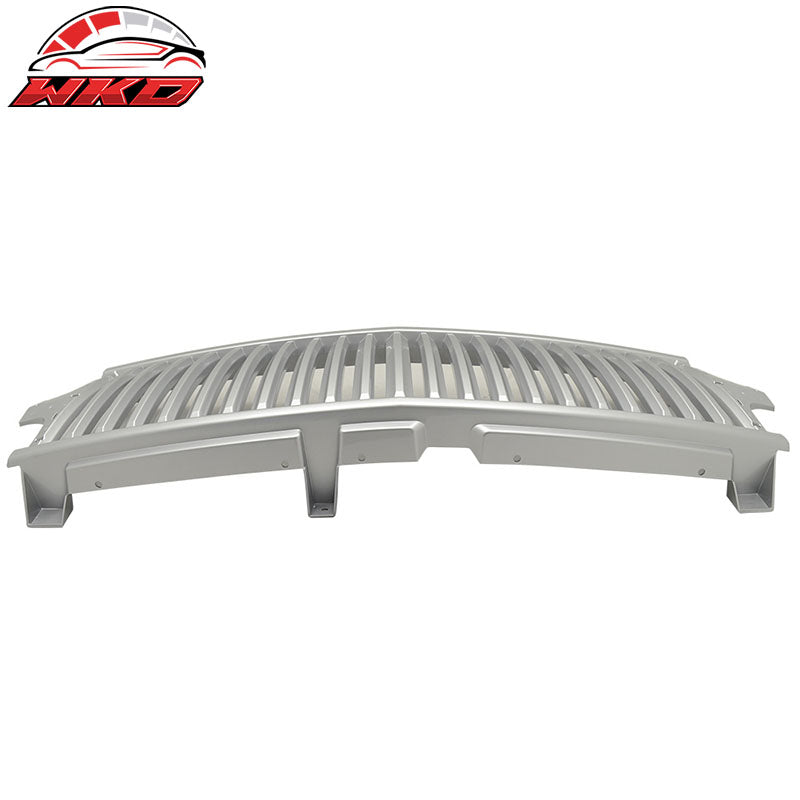 Fits 00-06 Tahoe Suburban 99-02 Silverado Silver Front Hood Bumper Grille ABS