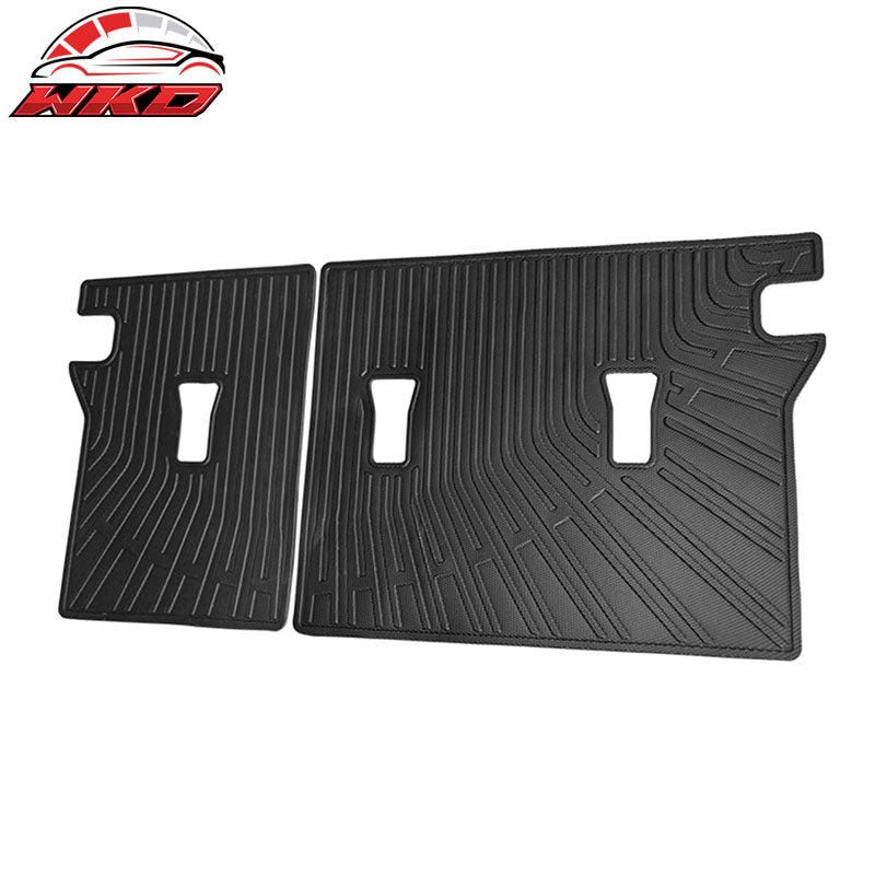 Fits 24-26 Chevy Trax?All Weather 3D Molded Rear Trunk Mat+ Backrest Mats - TPE