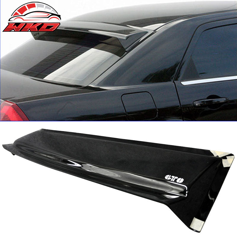 Fits 05-10 Chrysler 300 300C GTS Style Acrylic Rear Roof Spoiler Wing Sun Guard