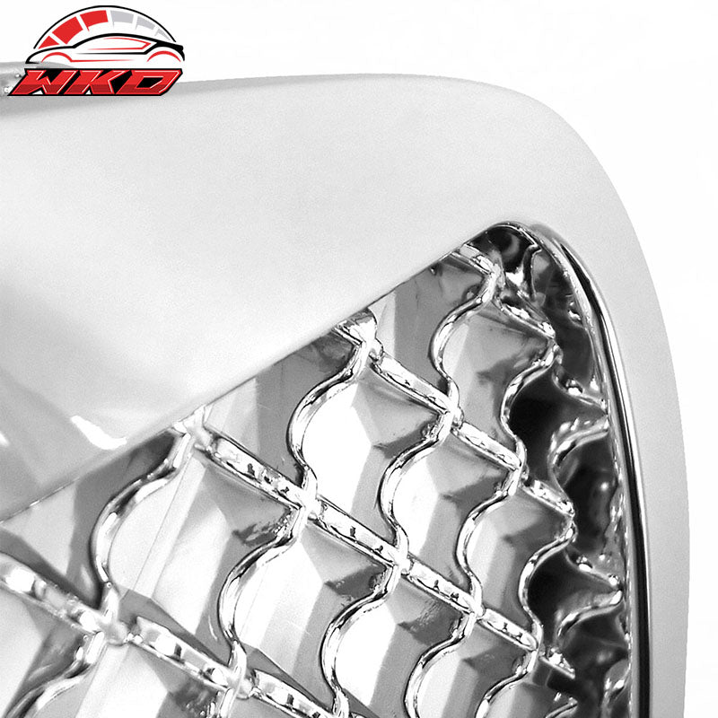 Grille Compatible With 2004-2006 CHRYSLER SEBRING | Baby B Style Chrome Front Bumper Hood Grill by IKON MOTORSPORTS | 20