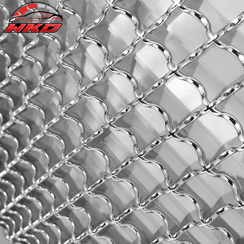 Grille Compatible With 2004-2006 CHRYSLER SEBRING | Baby B Style Chrome Front Bumper Hood Grill by IKON MOTORSPORTS | 20