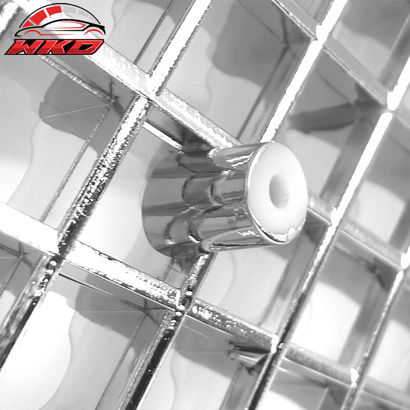 Grille Compatible With 2004-2006 CHRYSLER SEBRING | Baby B Style Chrome Front Bumper Hood Grill by IKON MOTORSPORTS | 20