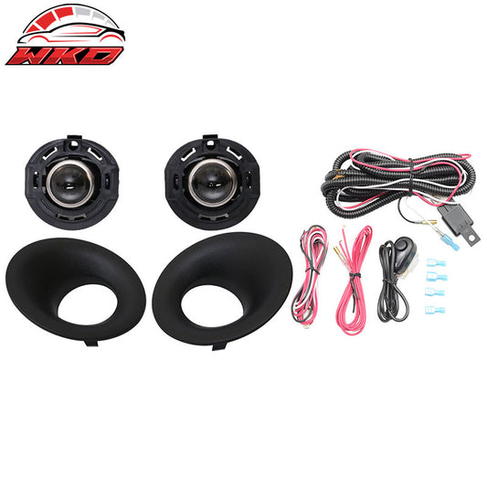 Wholesale 15-23 Challenger Front Fog Light Lamp Pair LH RH Clear Lens H11 12V 55W