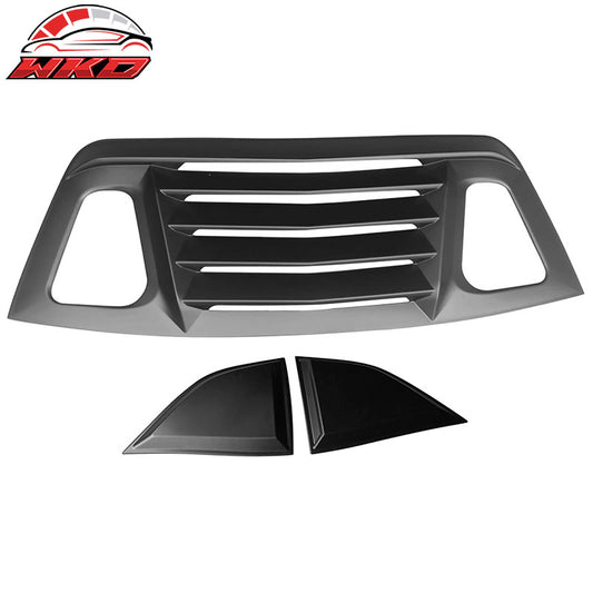 Wholesale 08-23 Dodge Challenger V2 Style Rear Window Louver Side Quarter Scoop Vent