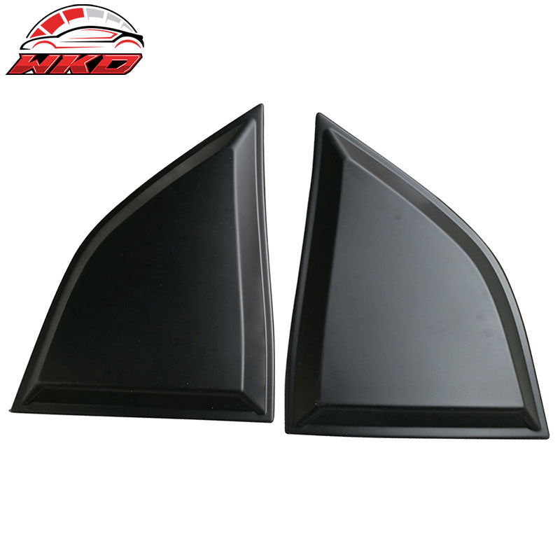 Fits 08-23 Dodge Challenger V2 Style Rear Window Louver Side Quarter Scoop Vent