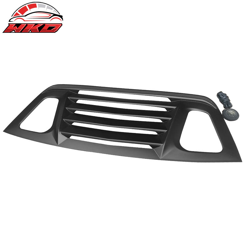 Fits 08-23 Dodge Challenger V2 Style Rear Window Louver Side Quarter Scoop Vent