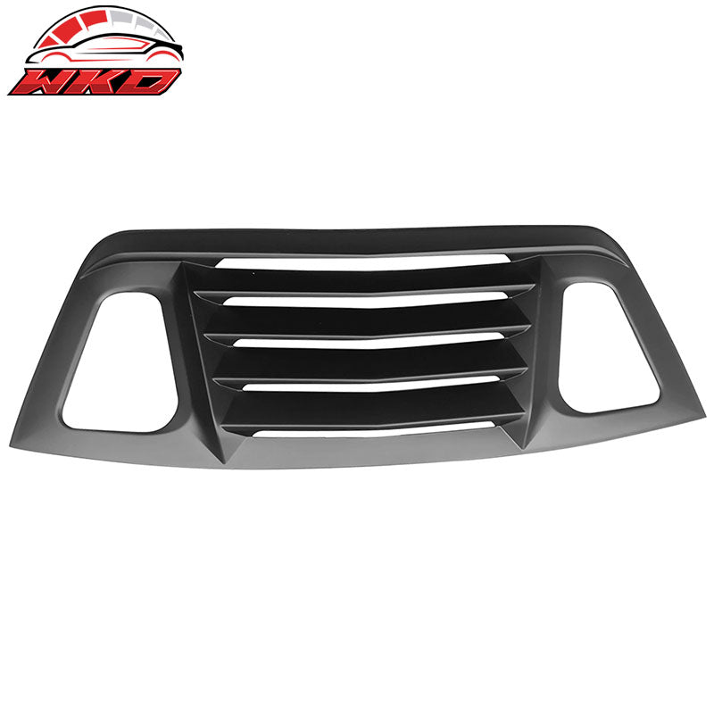 Fits 08-23 Dodge Challenger V2 Style Rear Side Window Louver Air Vent