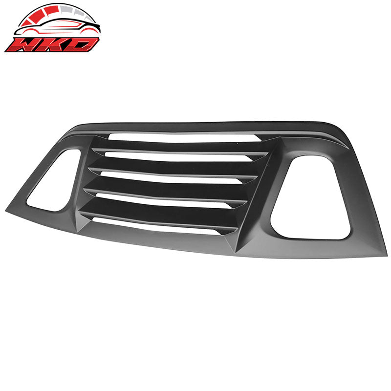 Fits 08-23 Dodge Challenger V2 Style Rear Side Window Louver Air Vent