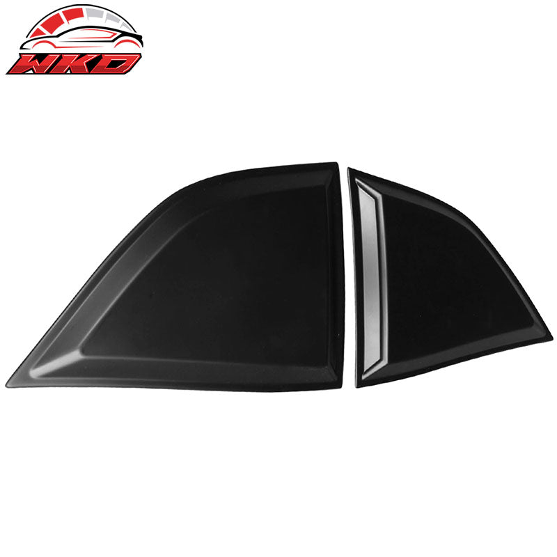 Fits 08-23 Dodge Challenger XE Style Rear Window Louver Side Quarter Scoop Vent