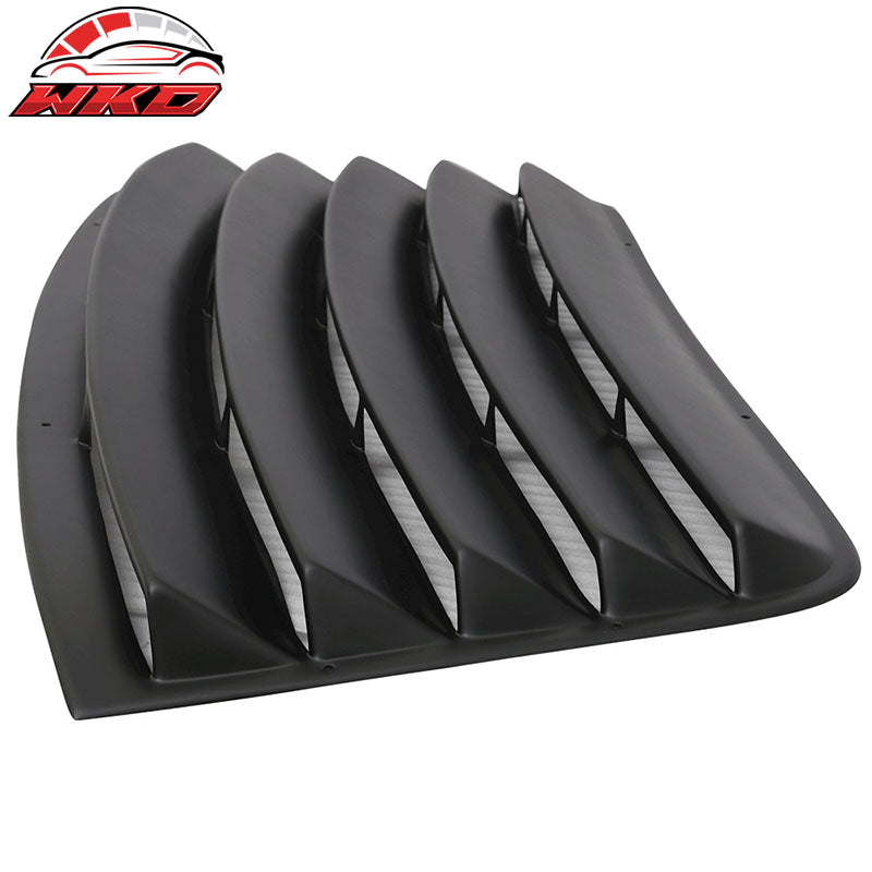 Fits 08-23 Dodge Challenger XE V2 Style Rear Side Window Louver