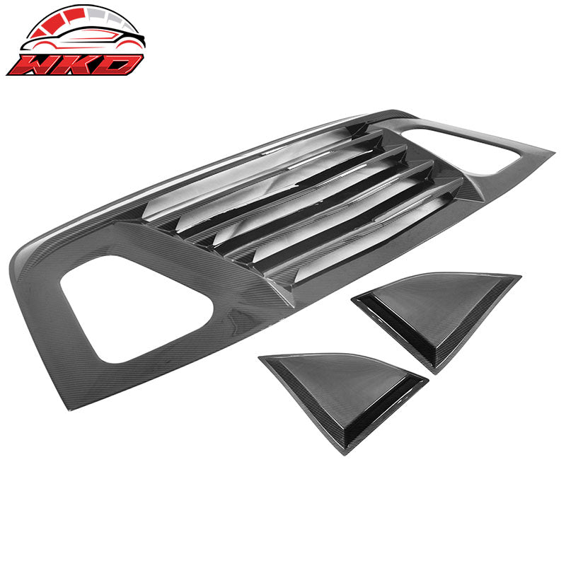 Wholesale 08-23 Dodge Challenger XE V2 Style Rear Side Window Louver Scoops - PP