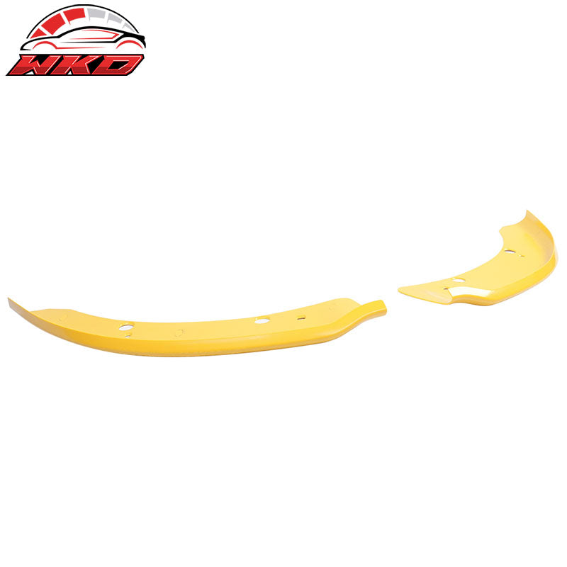 Fits 15-23 Dodge Charger SRT8 Hellcat Front Bumper Cover&Front Lip&Splitter Rod