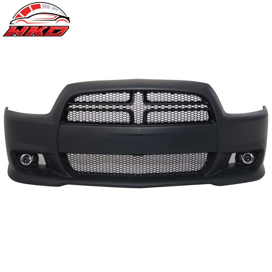 Wholesale 11-14 Dodge Charger SRT Conversion Front Bumper Cover - PP - Wikond Auto