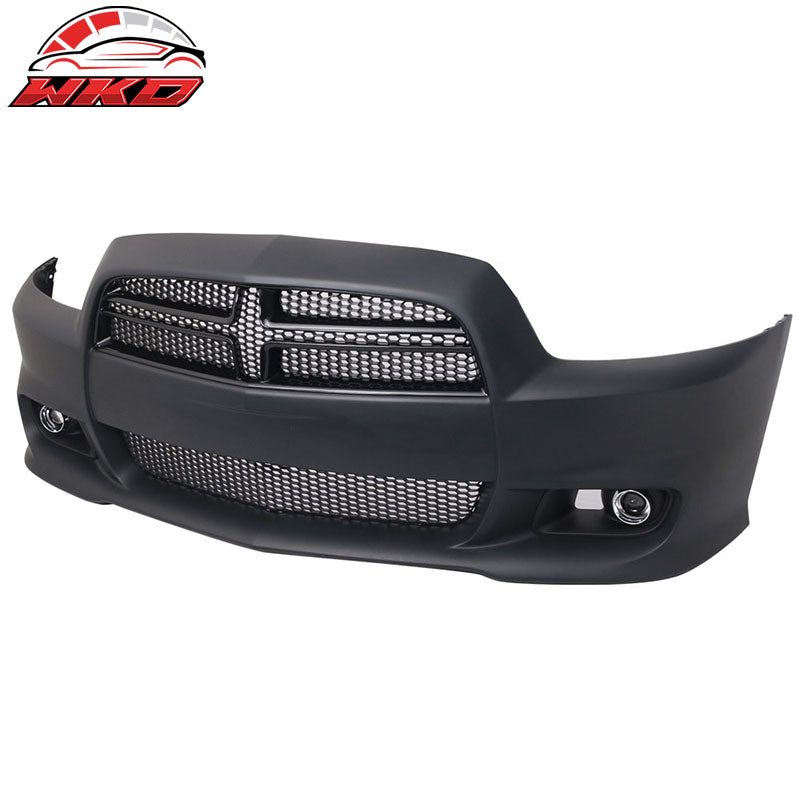 Fits 11-14 Dodge Charger SRT Conversion Front Bumper Cover - PP
