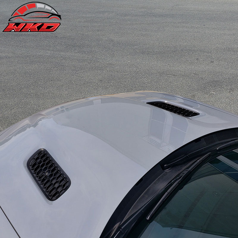 Fit 15-23 Dodge Charger Aluminum SRT Hellcat Redeye Widebody Style Hood Panel