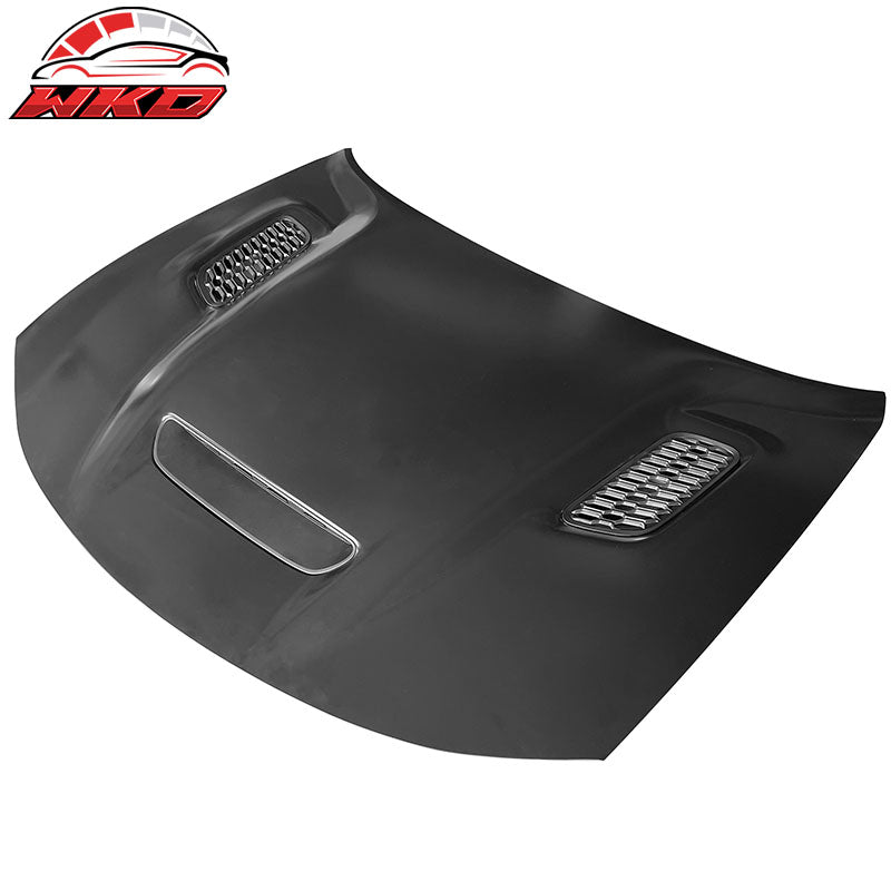Fit 15-23 Dodge Charger Aluminum SRT Hellcat Redeye Widebody Style Hood Panel
