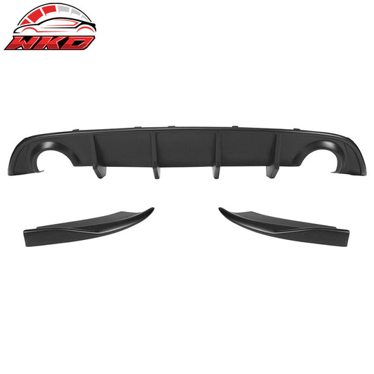Wholesale 15-23 Dodge Charger SRT V2 Style Rear Diffuser & 2PC Side Apron Matte Black