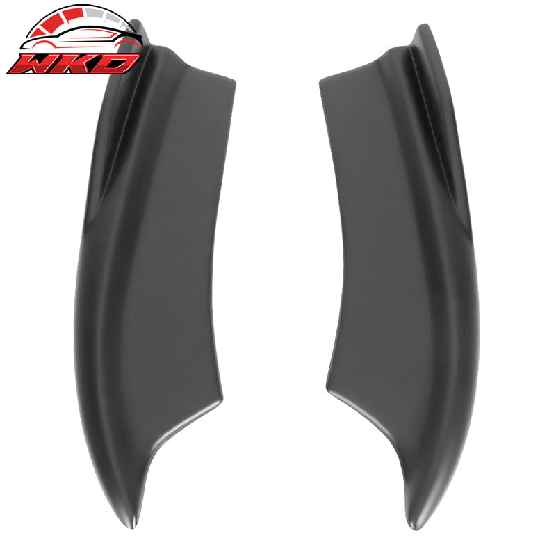 Fits 15-23 Dodge Charger SRT V2 Style Rear Diffuser & 2PC Side Apron Matte Black