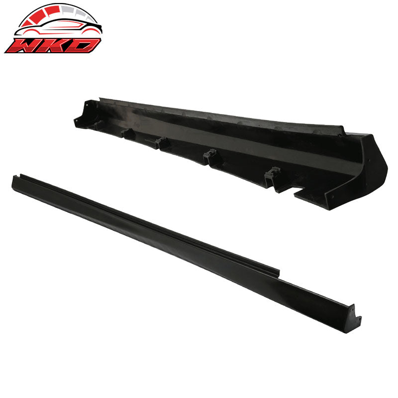 Fits 11-23 Dodge Charger GT R/T SXT Scat Pack Side Skirts Rocker Panel Unpainted