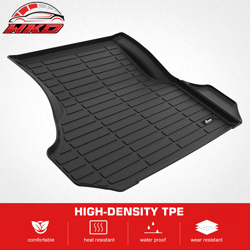 Fits 11-23 Dodge Charger & Chrysler 300 3D Trunk Mat All Weather Cargo Liner TPE
