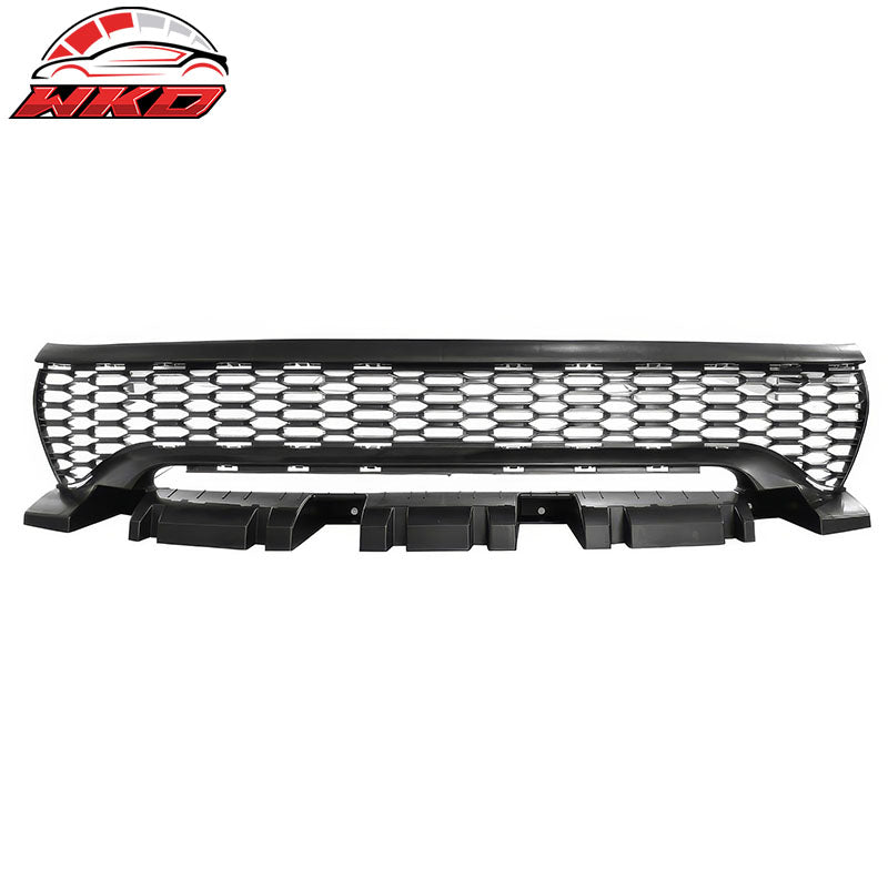 Fits 15-23 Dodge Charger Widebody Whole Bumper Carbon Look Diffuser Kits W/ LED