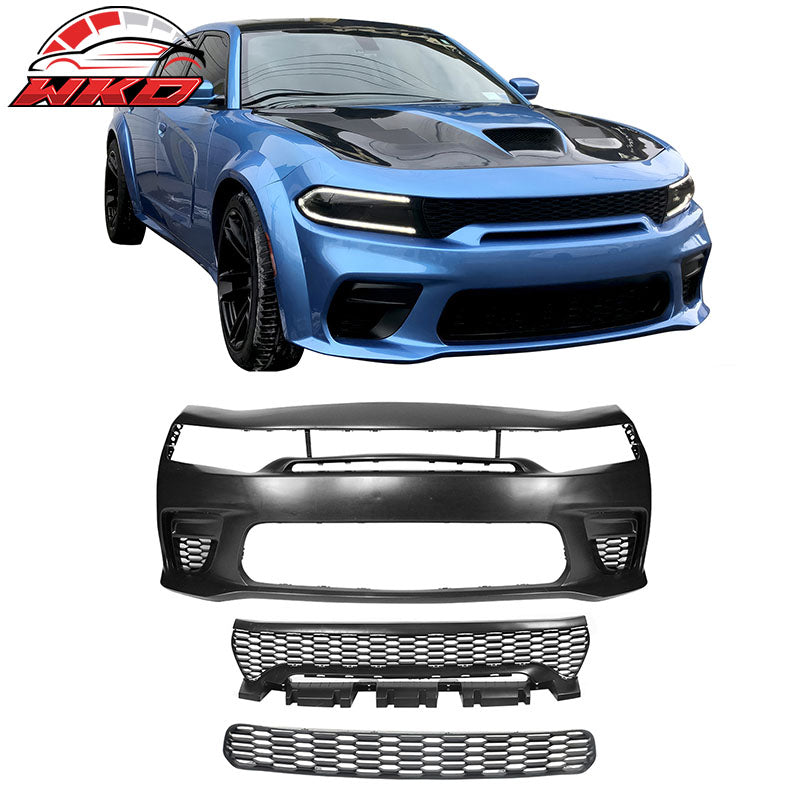 Wholesale 20-23 Dodge Charger Widebody SRT Front Bumper Assembly Replacement W/ Grille