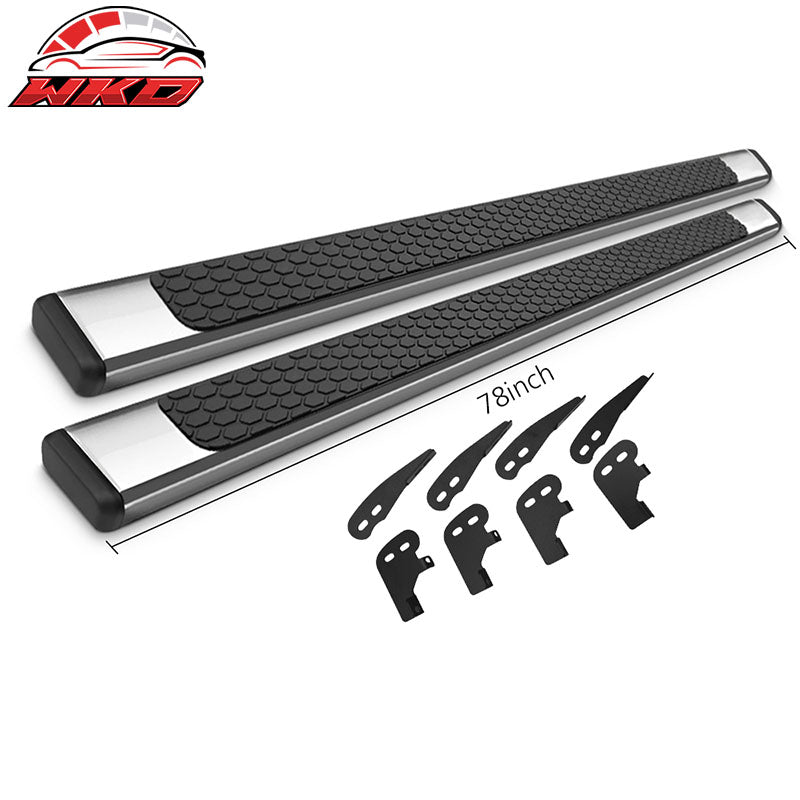 Fits 04-10 Dodge Durango Sedan 78inch Ram OE Step Bars Running Boards Chrome
