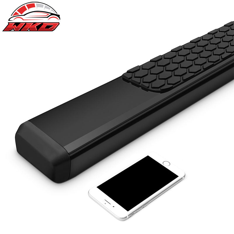 Fits 04-10 Dodge Durango 4Dr Ram OE Black Step Bars Running Boards 78inch Pair