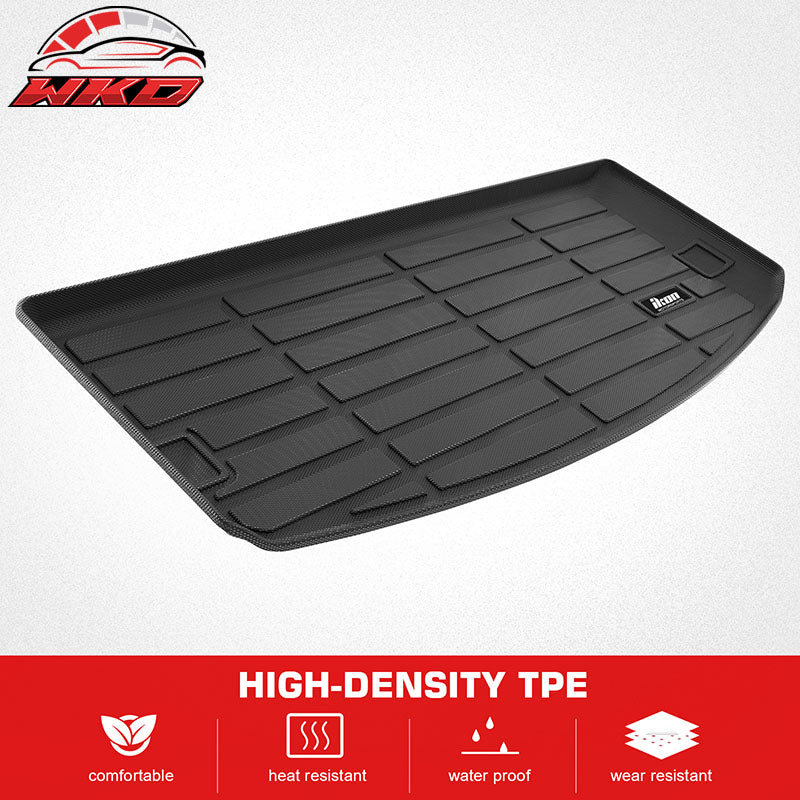 Fits 11-26 Dodge Durango 3D Molded TPE Trunk Liner All Weather Rear Cargo Mat