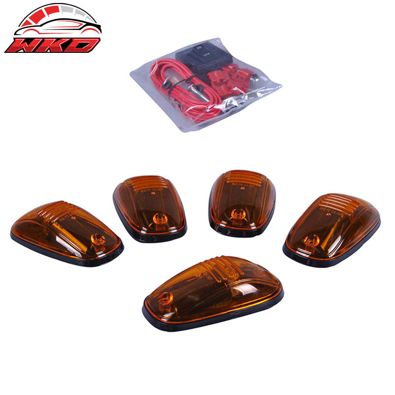 Wholesale Dodge & Ford Truck 5PCS Top Roof Front Marker Running Lights Yellow Lens