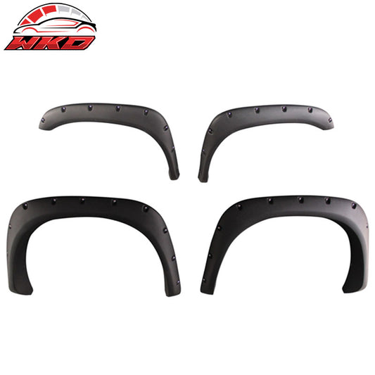 Wholesale 02-08 Ram 1500 2500 3500 Pocket Rivet Style Fender Flares Wheel Cover - PP - Wikond Auto