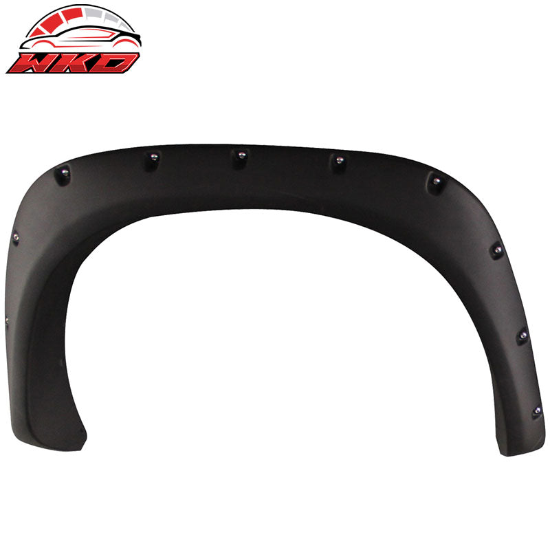 Fits 02-08 Ram 1500 2500 3500 Pocket Rivet Style Fender Flares Wheel Cover - PP