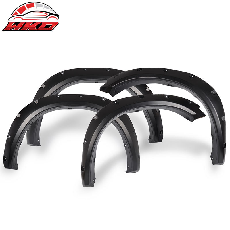 Wholesale 09-18 Dodge Ram Pocket Rivet Style Fender Flares PP Smooth