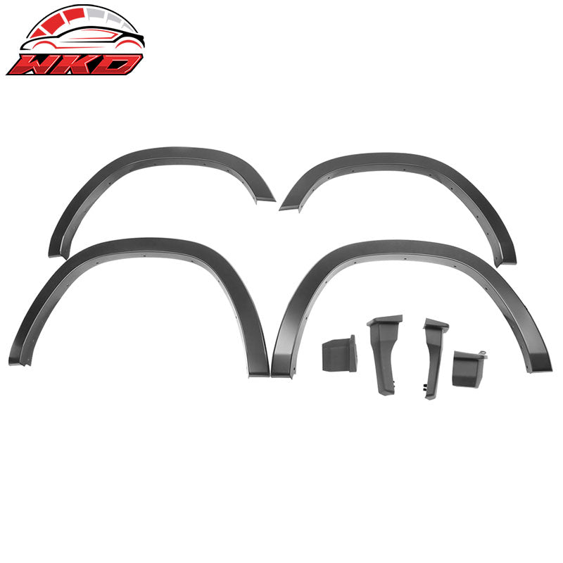 Wholesale 19-24 Dodge Ram 1500 OE Style Matte Black PP Fender Flares W/Mud Guard 4PCS - Wikond Auto