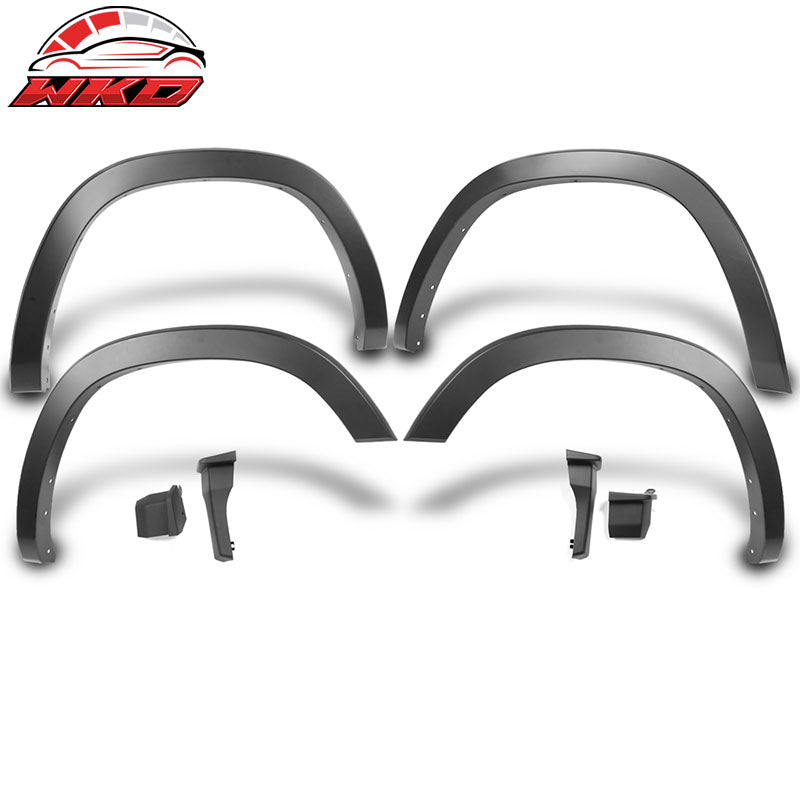 Wholesale 19-24 Dodge Ram 1500 OE Style Matte Black PP Fender Flares W/Mud Guard 4PCS - Wikond Auto