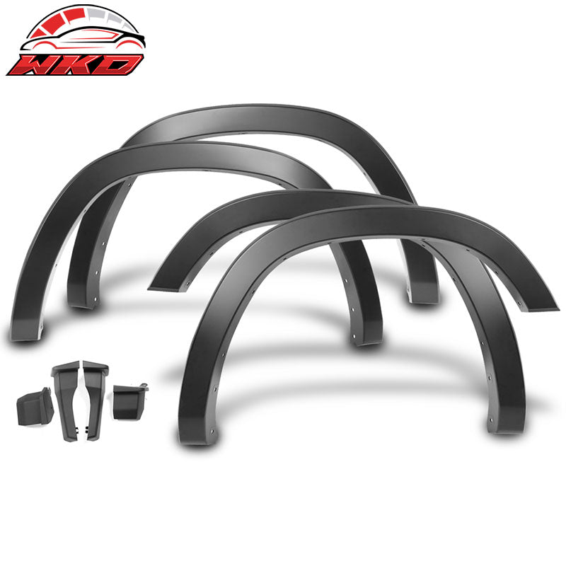 Wholesale 19-24 Dodge Ram 1500 OE Style Matte Black PP Fender Flares W/Mud Guard 4PCS - Wikond Auto