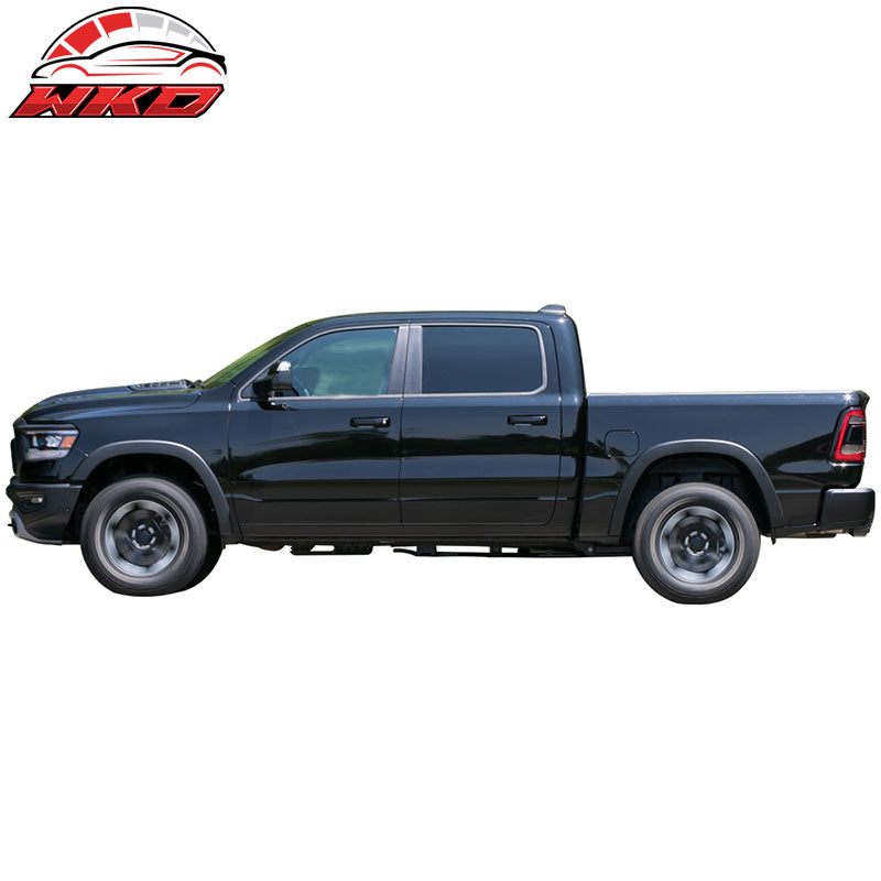 Wholesale 19-24 Dodge Ram 1500 OE Style Matte Black PP Fender Flares W/Mud Guard 4PCS - Wikond Auto
